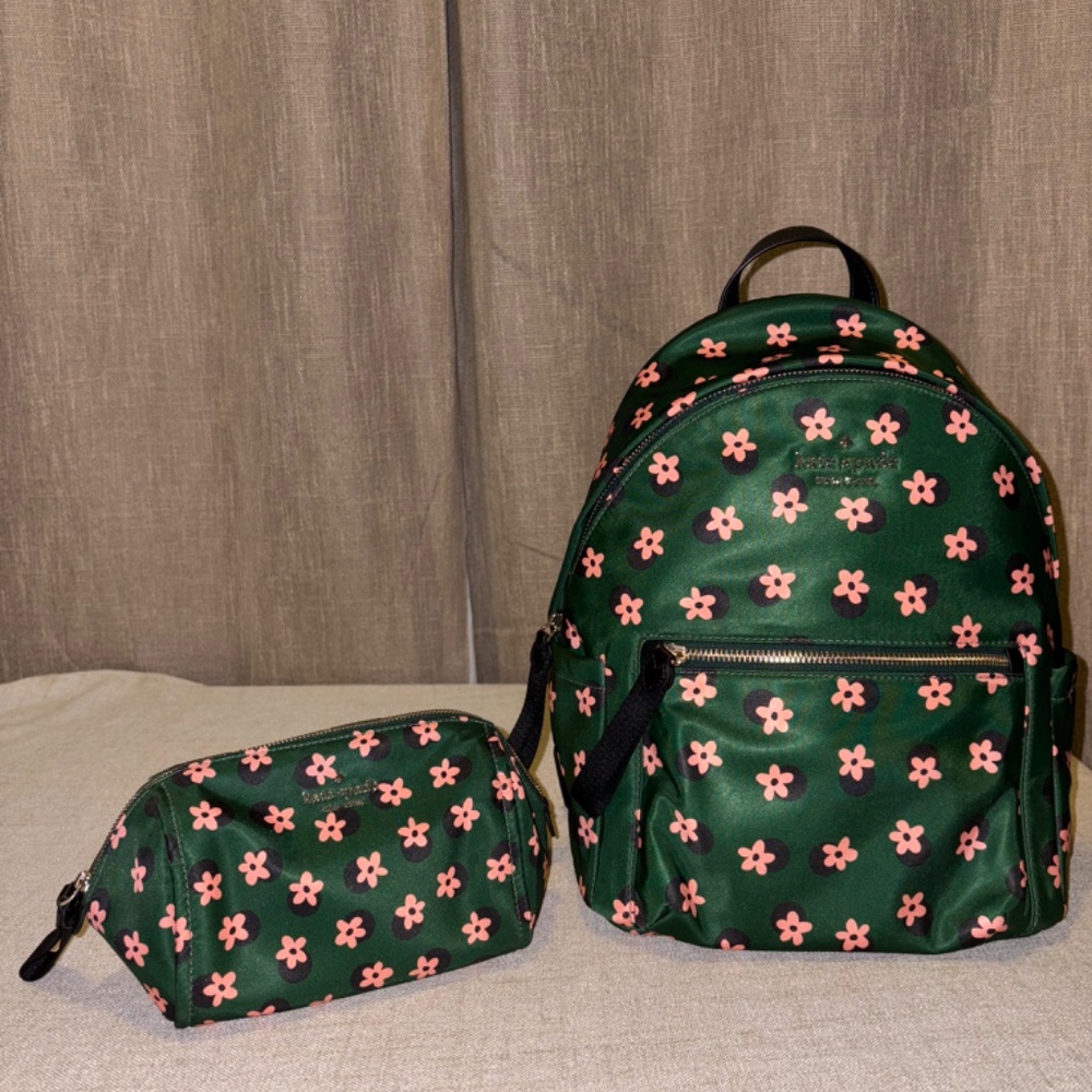 Kate Spade | Chelsea Medium Backpack and Cosmetic Case Bundle